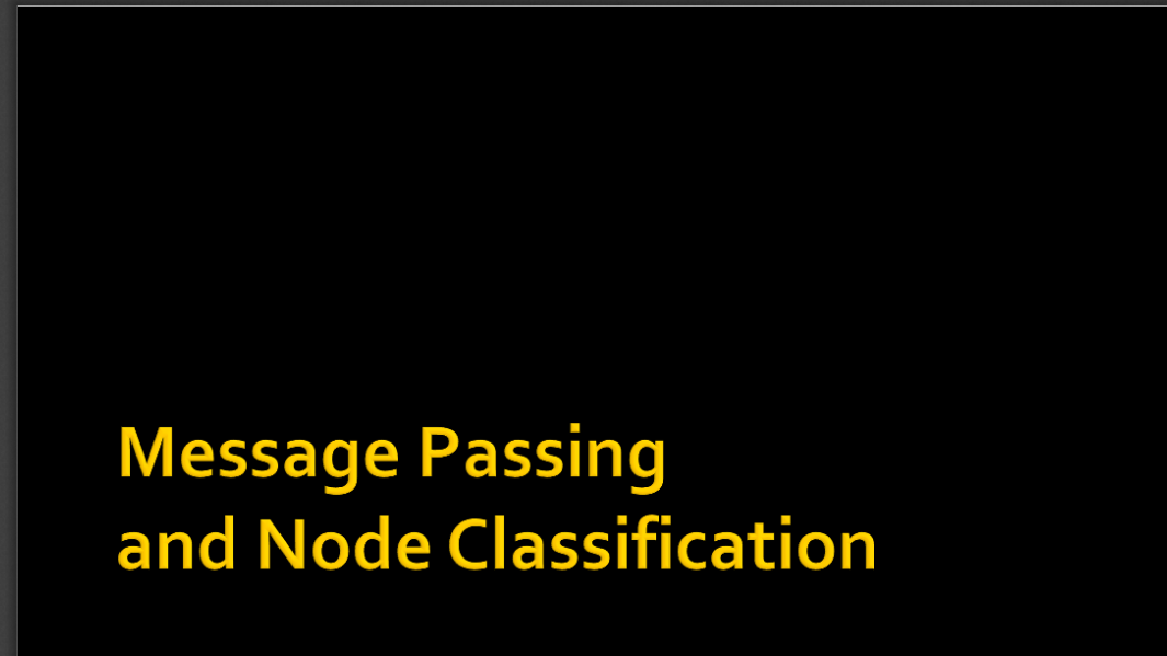 Node Classification